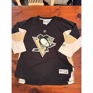 Genuine Reebok RBK CCM NHL Pittsburgh Penguins Premium Jersey Size Youth L/XL